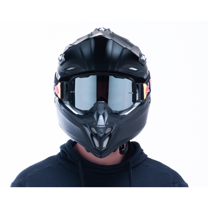 Red Bull Spect STRIVE S motokrossz szemüveg fekete (füstös plexi)