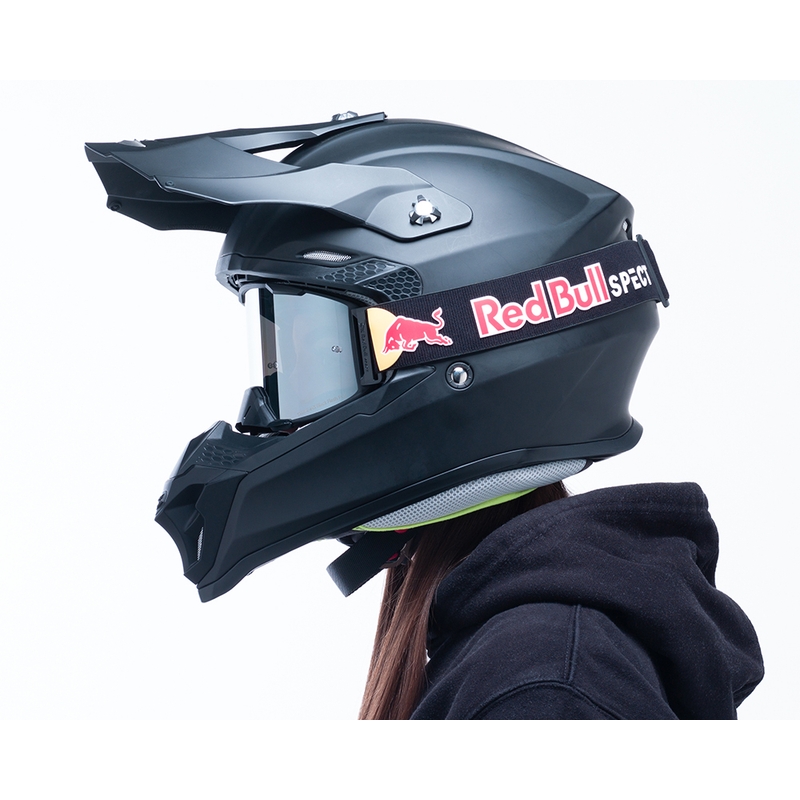 Red Bull Spect STRIVE S motokrossz szemüveg fekete (füstös plexi)
