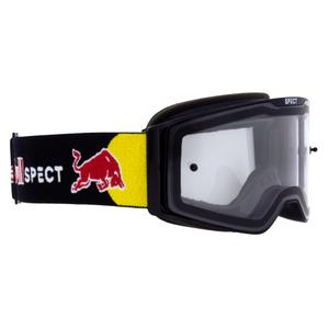 Red Bull Spect TORP motocross szemüveg fekete, átlátszó üveggel