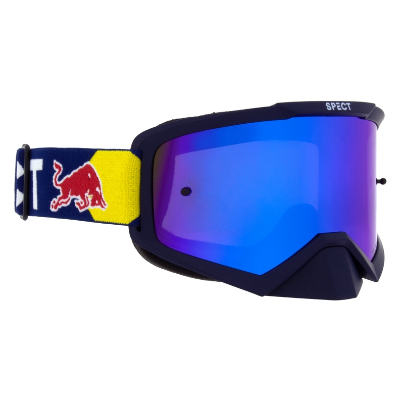 Red Bull Spect EVAN motokrossz szemüveg sötétkék, kék lencsével