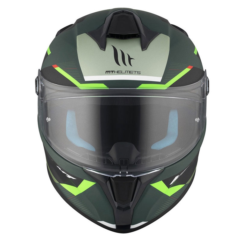 MT TARGO S KAY B2 integrált bukósisak matt fekete-zöld