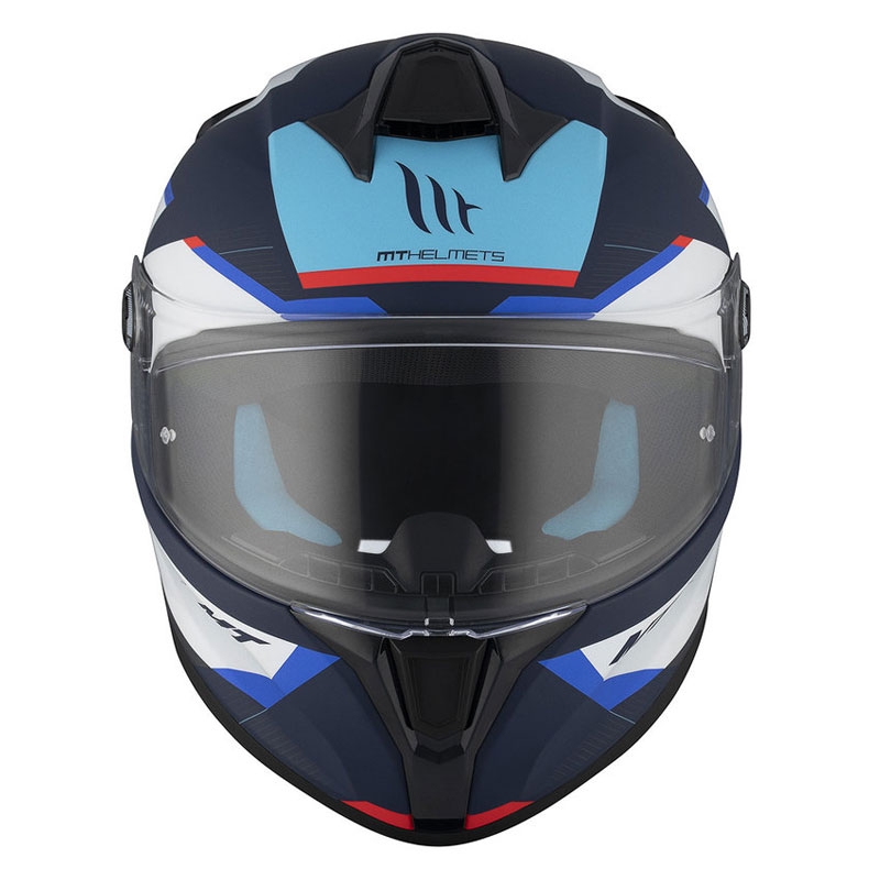 MT TARGO S KAY B2 integrált bukósisak matt kék-fehér