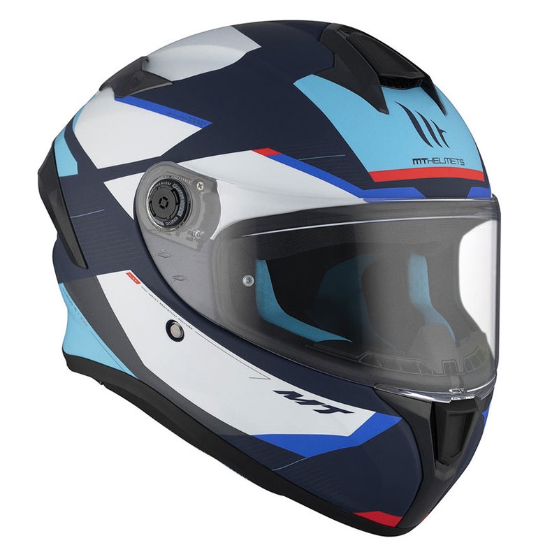 MT TARGO S KAY B2 integrált bukósisak matt kék-fehér