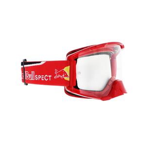 Red Bull Spect STRIVE S motokrossz szemüveg piros (átlátszó plexi)