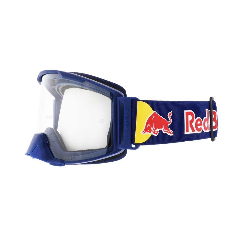 Red Bull Spect STRIVE S motokrossz szemüveg sötétkék (átlátszó plexi)