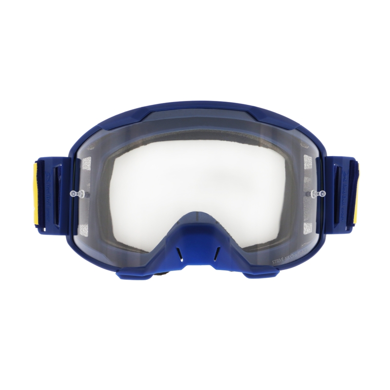 Red Bull Spect STRIVE S motokrossz szemüveg sötétkék (átlátszó plexi)