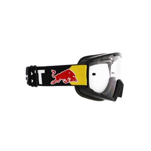 Red Bull Spect WHIP motocross szemüveg fekete, átlátszó lencsével