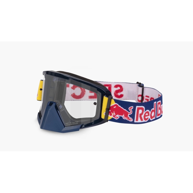 Red Bull Spect WHIP motokrossz szemüveg  sötétkék, átlátszó lencsével