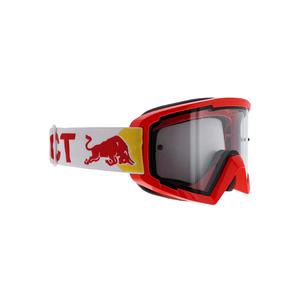 Red Bull Spect WHIP motocross szemüveg piros, átlátszó lencsével