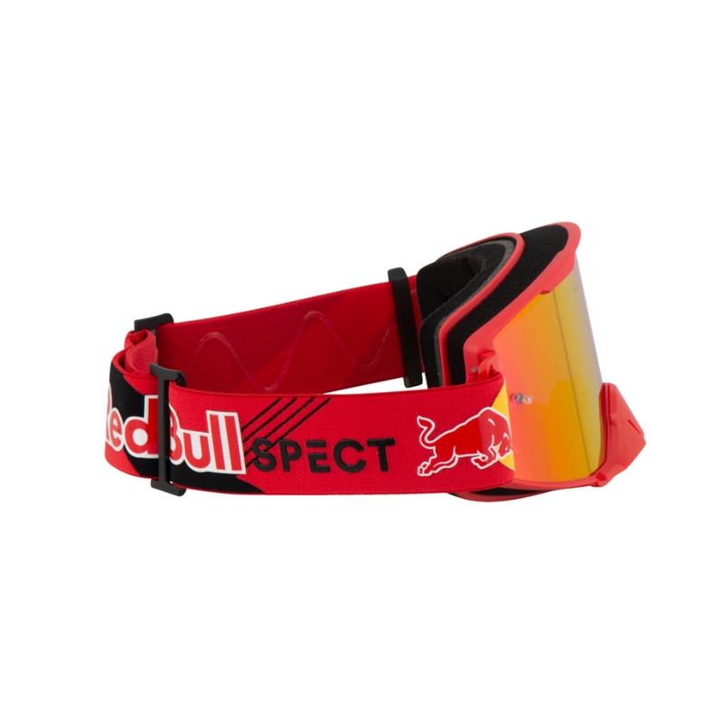 Red Bull Spect STRIVE S motokrossz szemüveg piros (piros plexi)