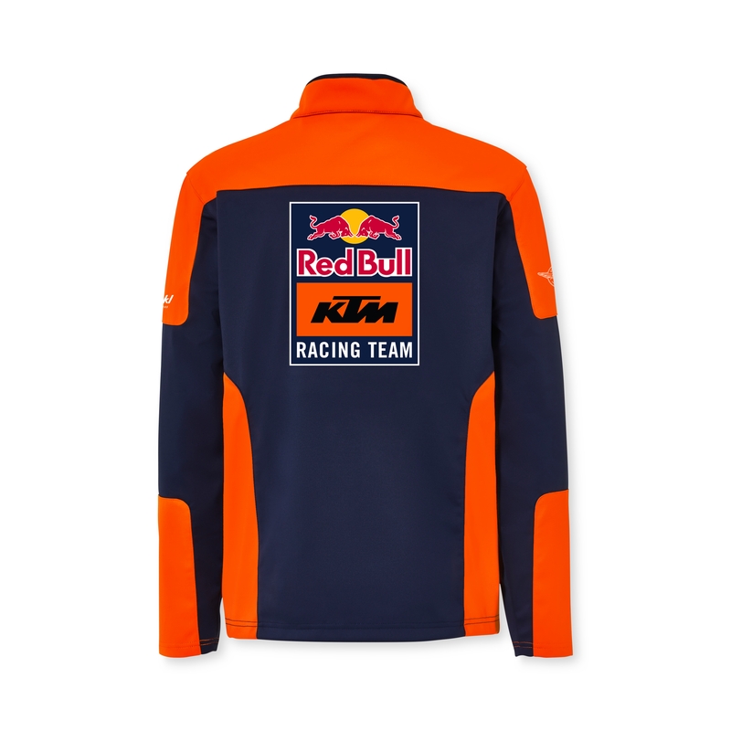 KTM Replica Team softshell kabát kék-narancssárga