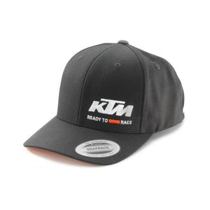 KTM Racing siltes sapka fekete