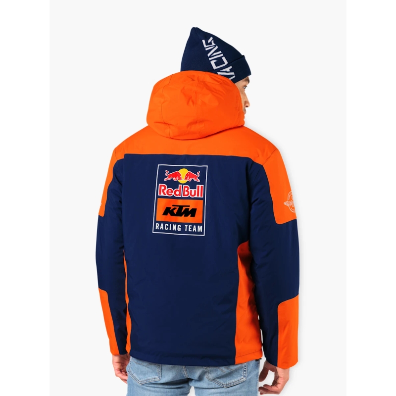 KTM Replica Team winter kabát kék-narancssárga