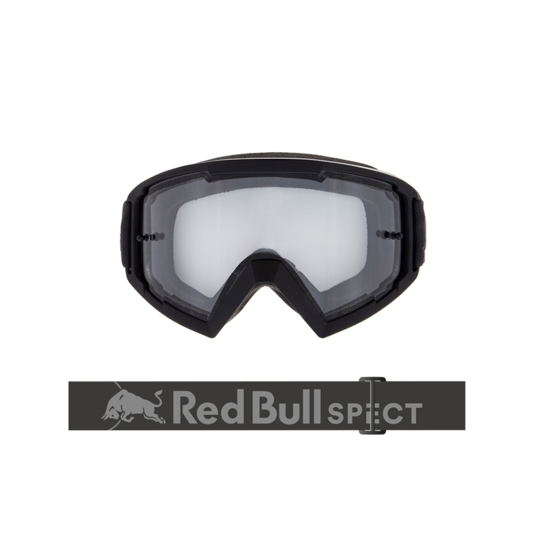 Red Bull Spect WHIP motokrossz szemüveg  sötétszürke, átlátszó lencsével