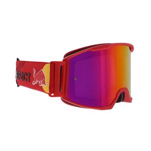 Red Bull Spect STRIVE S motokrossz szemüveg piros (lila plexi)