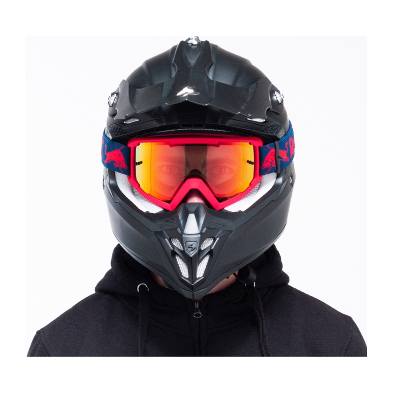 Red Bull Spect WHIP motokrossz szemüveg piros, narancssárga lencsével