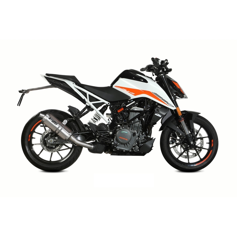 Kipufogóvég STORM GP rozsdamentes részére KTM Duke 390 2021-2023, KTM Duke 125 2021-2023