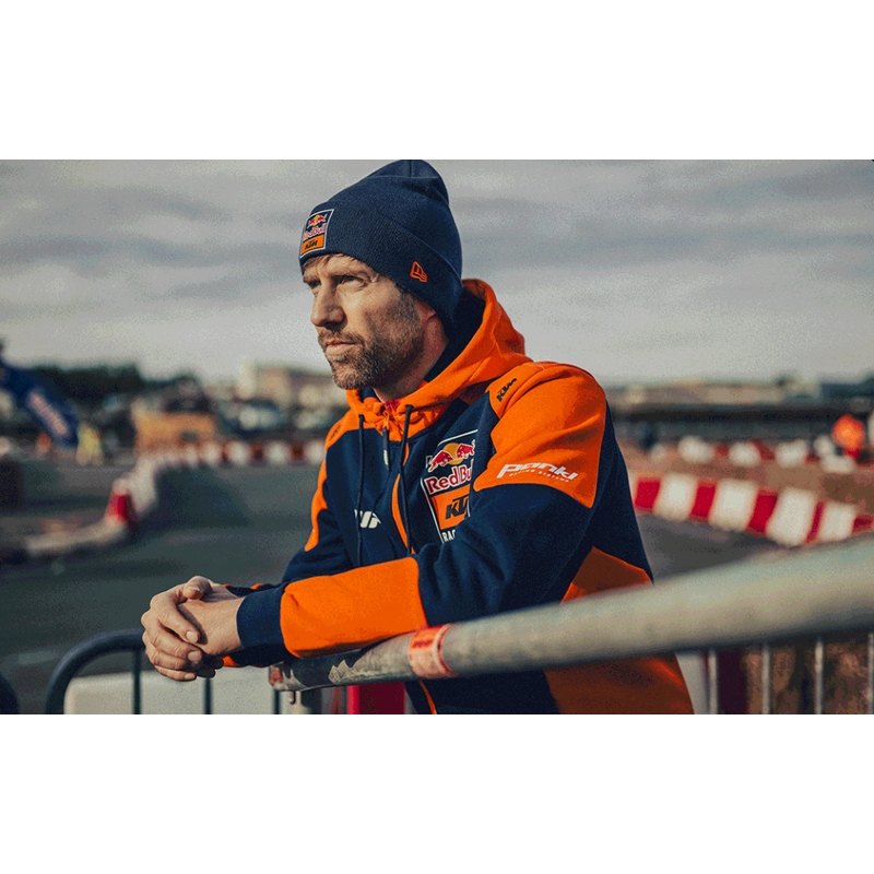 KTM Replica Team hoodie pulóver kék-narancssárga