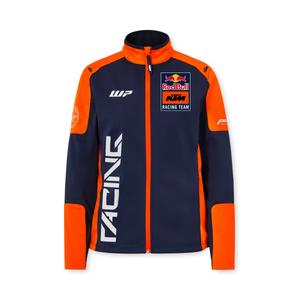 Dámská bunda KTM Replica Team softshell modro-oranžová