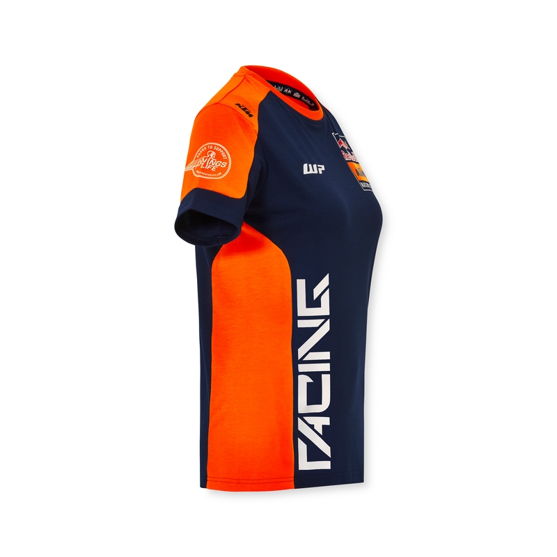 KTM Replica Team női póló kék-narancssárga