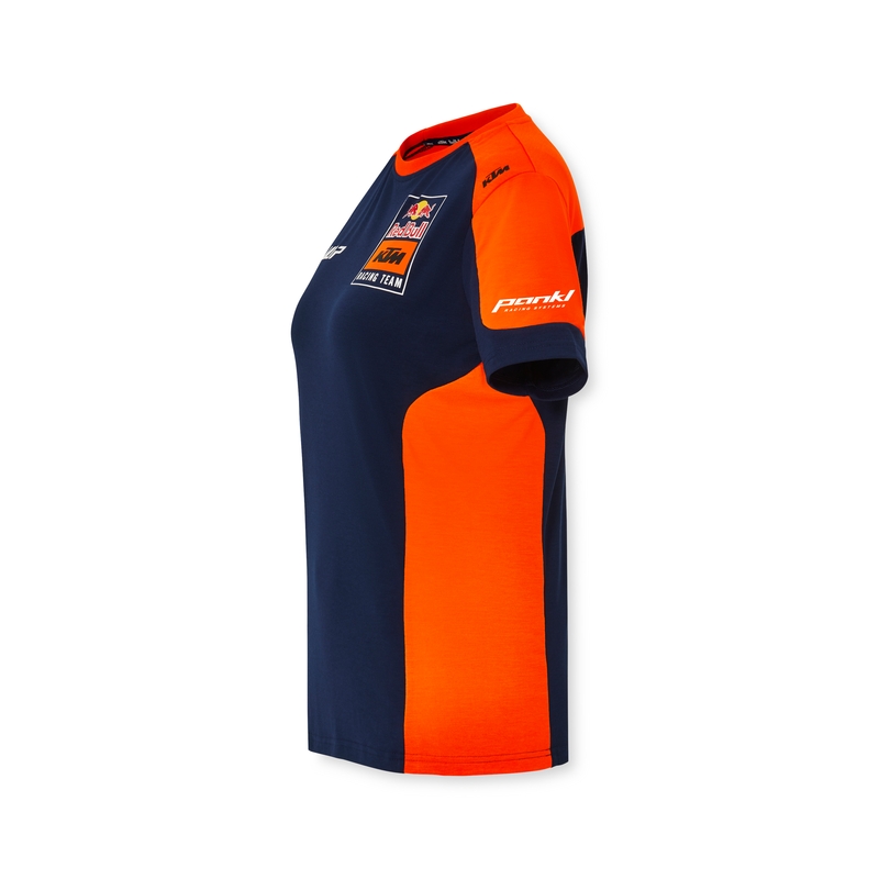 KTM Replica Team női póló kék-narancssárga