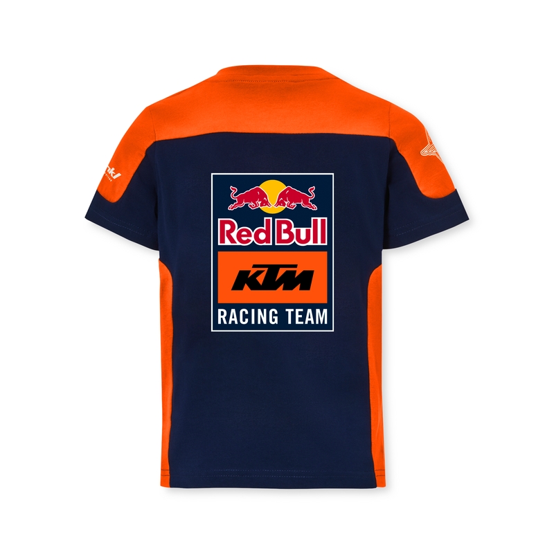 KTM Replica Team gyerek póló kék-narancssárga