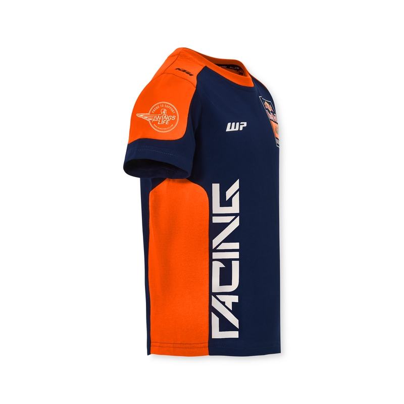 KTM Replica Team gyerek póló kék-narancssárga