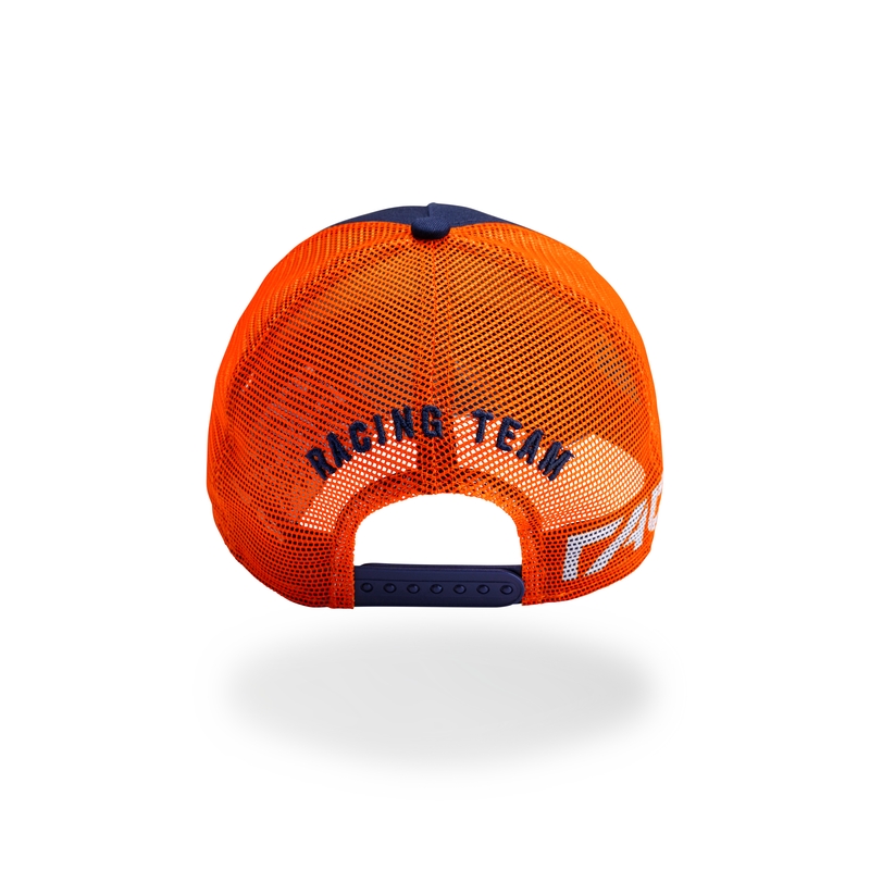 KTM Replica Trucker siltes sapka kék-narancssárga
