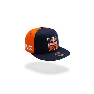 KTM Flat Cap gyerek siltes sapka kék-narancssárga