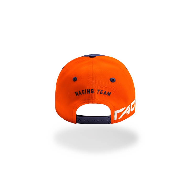 KTM Flat Cap gyerek siltes sapka kék-narancssárga