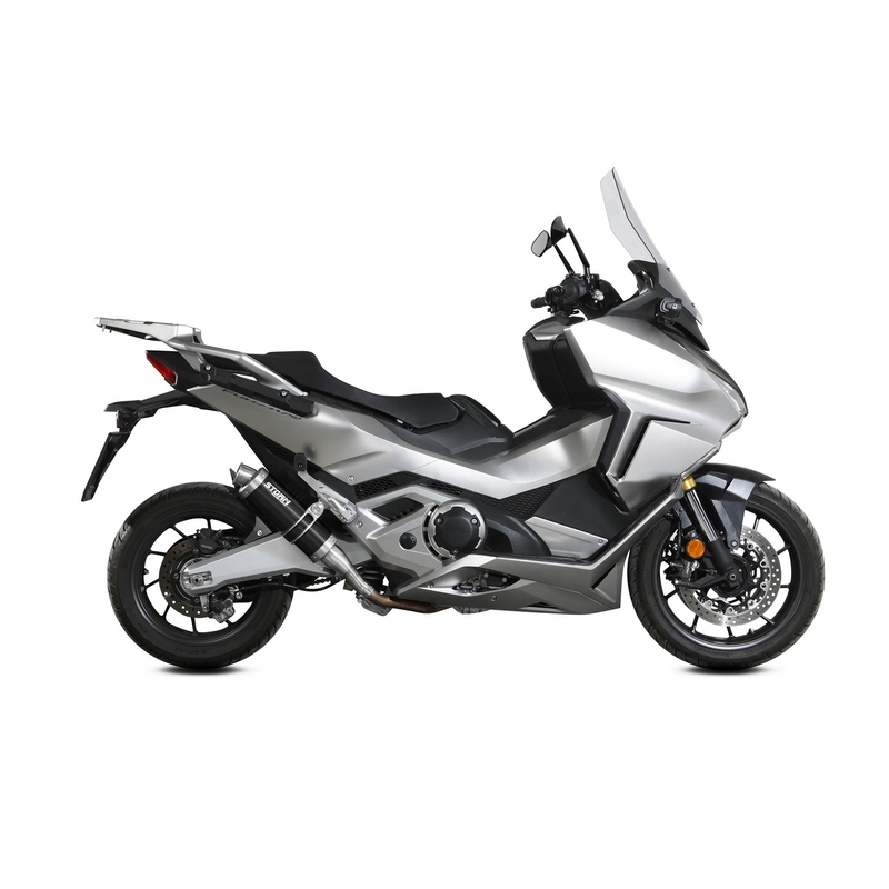 Kipufogóvég STORM GP fekete részére HONDA NSS 750 Forza 2021-2026