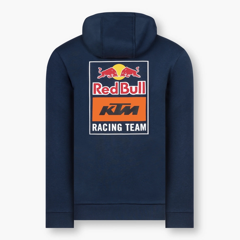 KTM Backprint Zip Hoodie kapucnis pulóver kék
