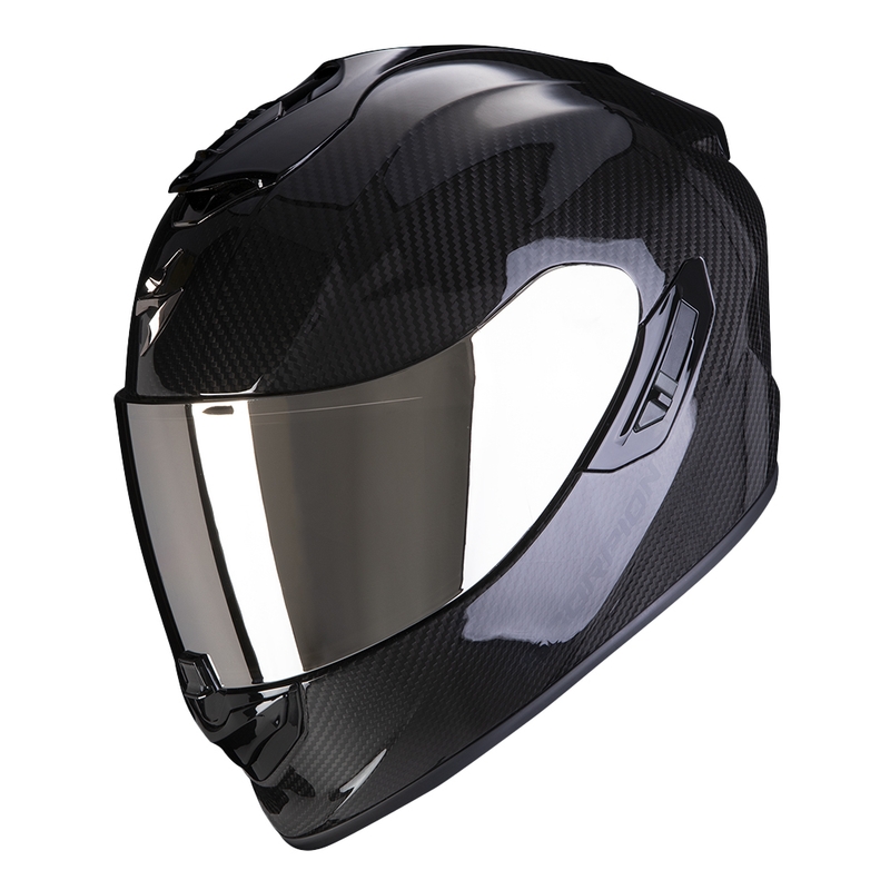 Scorpion EXO-1400 EVO II CARBON AIR SOLID zárt bukósisak fekete