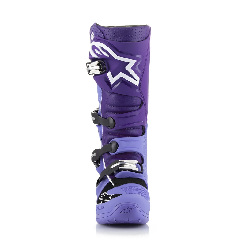 Alpinestars Tech 7 2024 motoros csizma lila-fehér-fekete