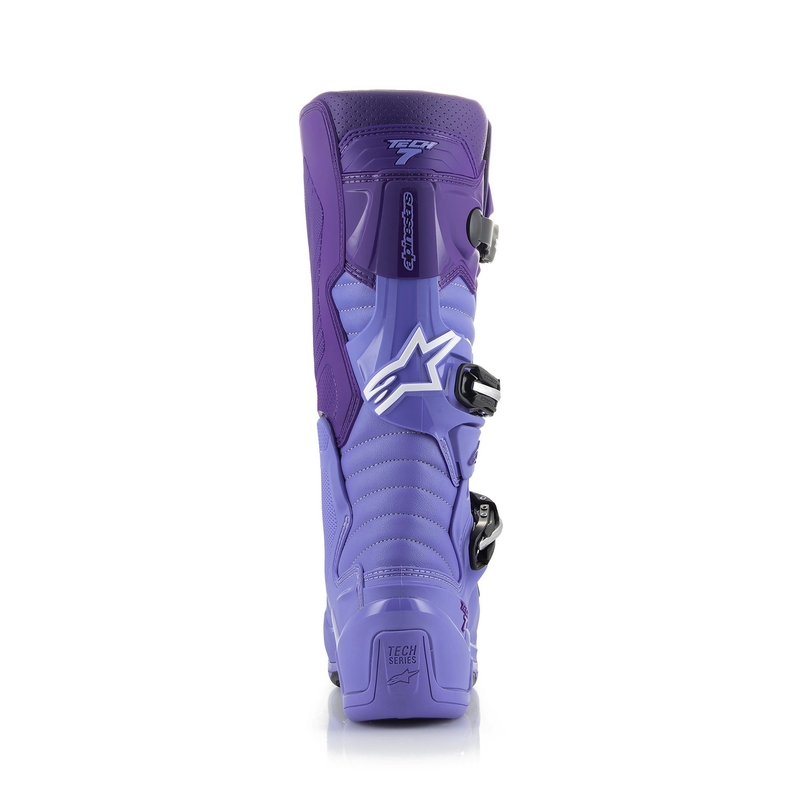 Alpinestars Tech 7 2024 motoros csizma lila-fehér-fekete