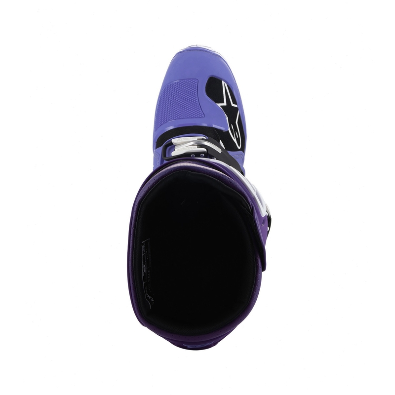 Alpinestars Tech 7 2024 motoros csizma lila-fehér-fekete