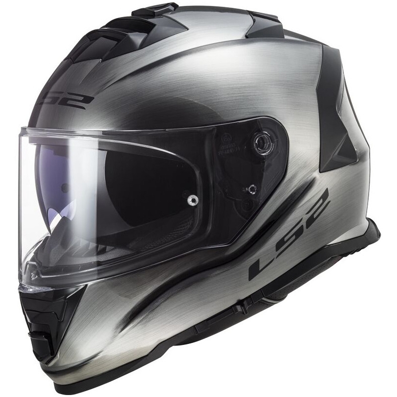 LS2 FF800 Storm II Jeans zárt bukósisak titán