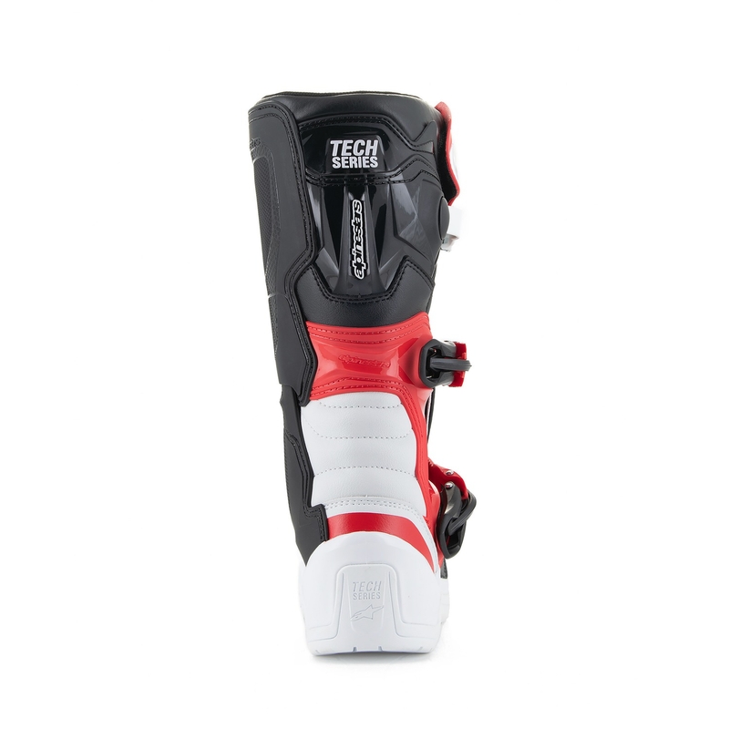 Alpinestars Tech 3S Youth gyerek motoros csizma fehér-fekete-piros