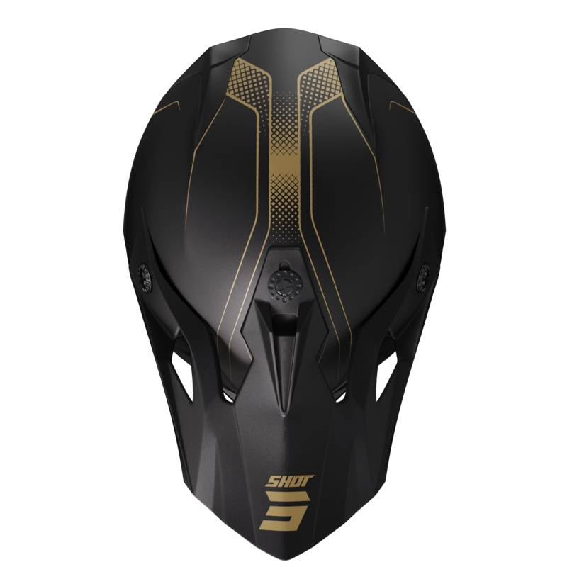 Shot Pulse Edge motokrossz bukósisak matt arany kiárusítás