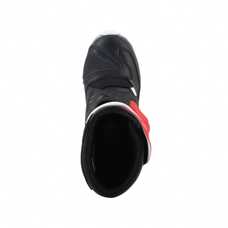 Alpinestars Tech 3S gyerek motoros csizma fekete-fehér-piros