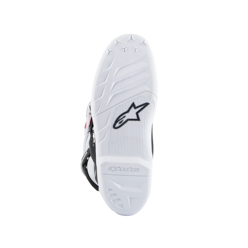 Alpinestars TECH 7 S gyerek motocrossz csizma fehér-fekete-piros-kék-lila