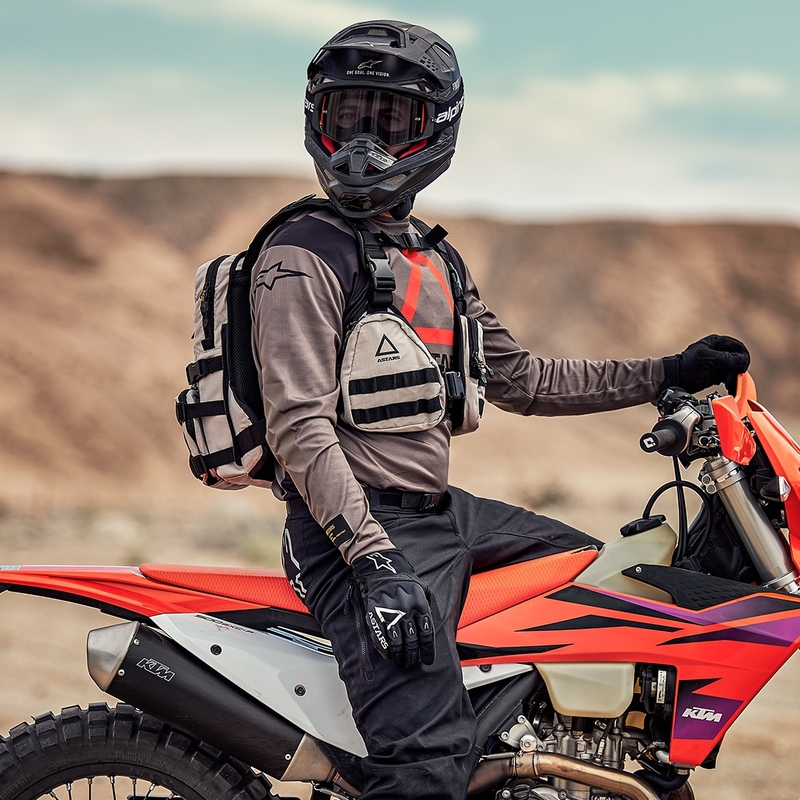 Alpinestars Techdura Tactical hátizsák szürke-fekete 9 l