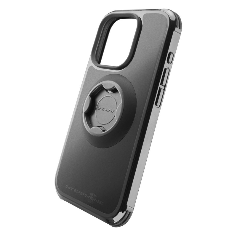 Interphone QUIKLOX Tetraforce - Apple iPhone 15 Pro védőtok fekete