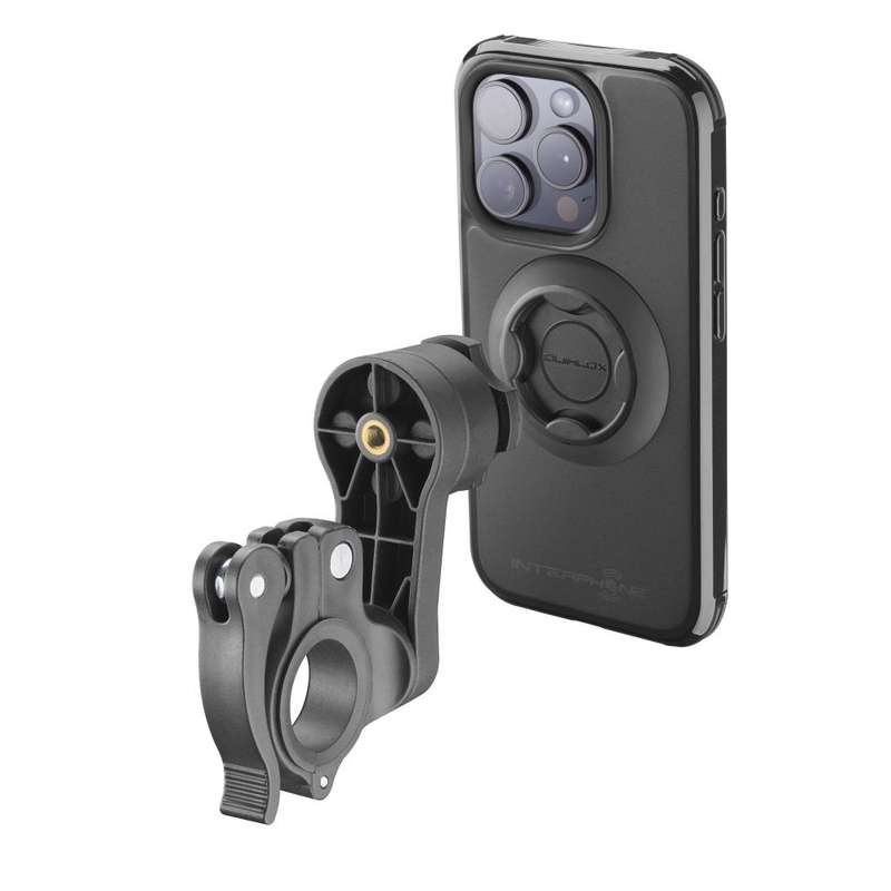 Interphone QUIKLOX Tetraforce - Apple iPhone 15 Pro védőtok fekete