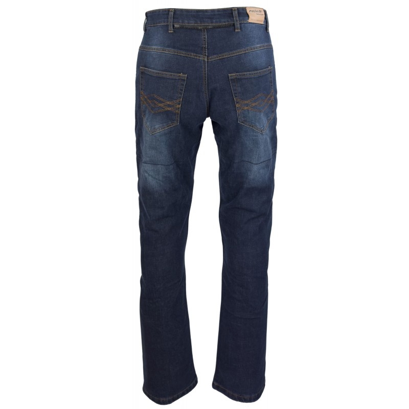 Roleff Aramid motoros farmer kék