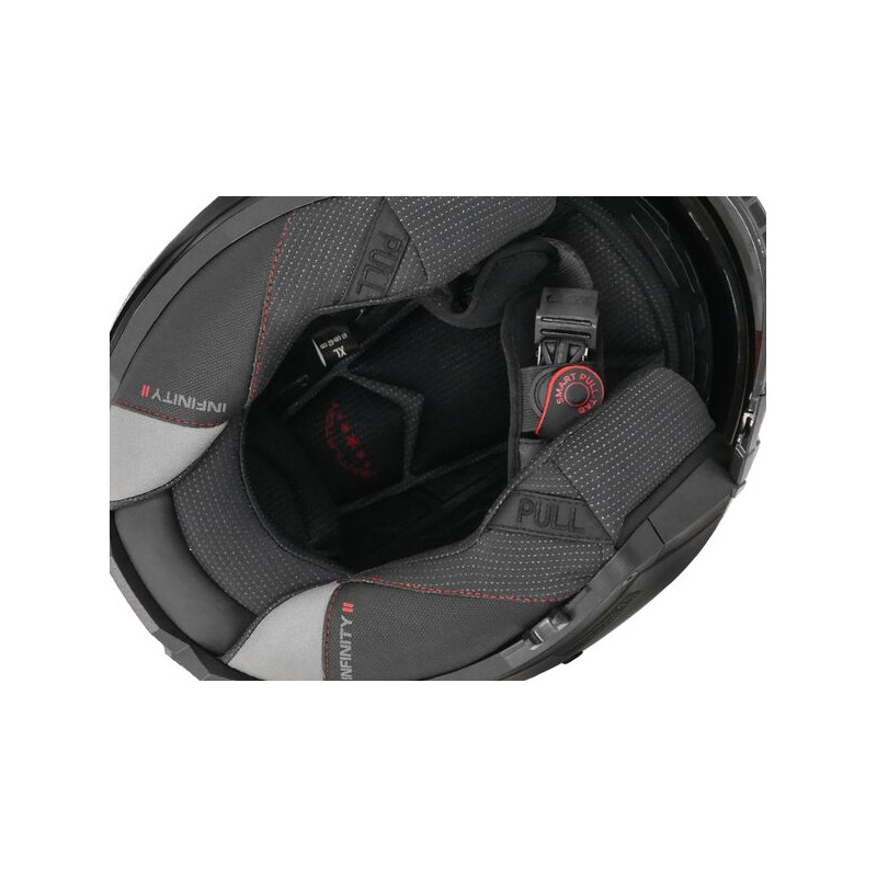 LS2 OF603 Infinity II Carbon Solid nyitott bukósisak fekete matt