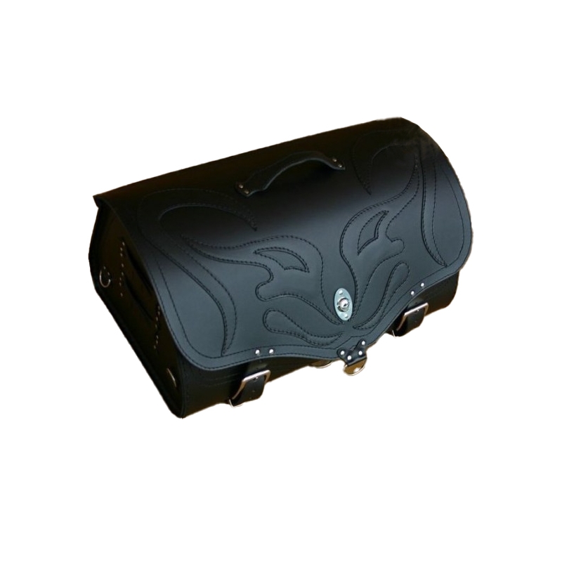 RSA K22 Black Demon motoros bőr táska fekete 42l