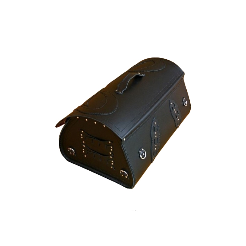 RSA K22 Black Demon motoros bőr táska fekete 42l