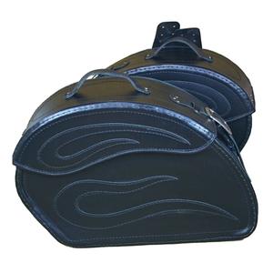 RSA S152 bőr motoros táskák fekete 18 l