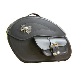 RSA S262 bőr motoros táskák fekete 26 l
